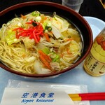 空港食堂 - 野菜そば