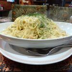 アーモンド - カルボナーラ（大盛）1,050円（コーヒー付き）