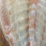 割烹 利助 - 加太の鯛の泳ぎコブ