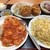 台湾料理 鑫源村  - 料理写真:定食。からあげ大きい。一人で食べきれないです。