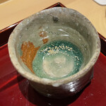 銀座 しのはら - このお猪口は初めて