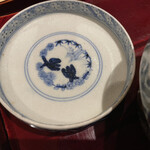 銀座 しのはら - 蓋裏は松竹梅