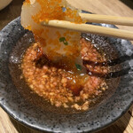 炭劇場 徳永座 - 鯛の昆布締め