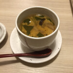 Zenseki Koshitsu Jibundoki - お通し 茶碗蒸し(¥584-内)