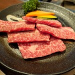 Yonezawa Gyuu Sumi Biyakiniku Uesugi - 上杉カルビ(1180円)