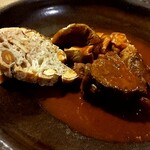 ウエストパパ - 09.房総牛の脛肉の煮込み・八丁味噌とトマトと赤ワインで煮込んで