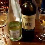 ウエストパパ - 当夜のワインのごく一部