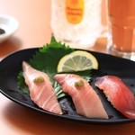 回転寿司 北海素材 岸和田店 - 料理写真:鮮度重視の自慢の鮪♪