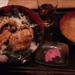 居酒屋 波と里 - 穴子蒲焼丼￥500