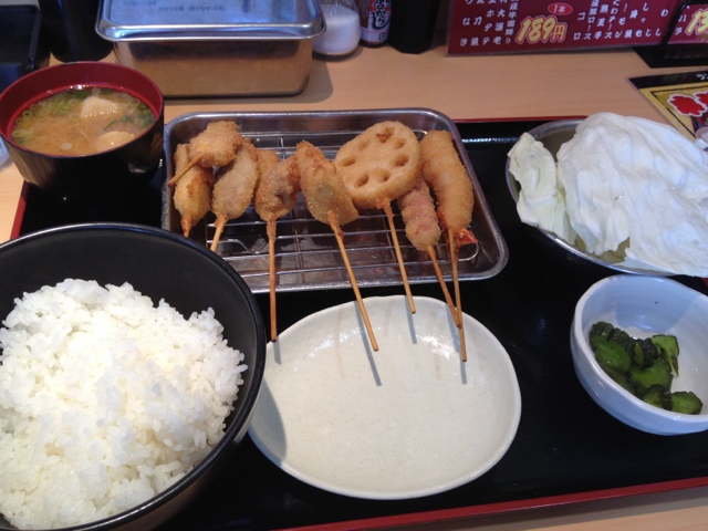 閉店 串かつ うおてる 長原店 長原 串揚げ 串かつ 食べログ
