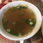 大連 - チャーハン：スープ