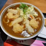 讃岐おうどん 花は咲く - 「海老と揚げ餅カレーうどん」1,100円