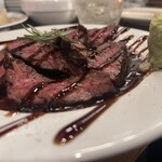 大衆(伊)酒屋 ニューブドウヤ - 牛ハラミレアステーキ