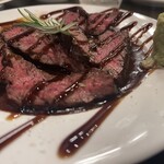 大衆(伊)酒屋 ニューブドウヤ - 牛ハラミレアステーキ