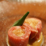 よろにく - 無花果とシルクロースのごましゃぶ（2013/8）