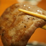 よろにく - タン塩、焼けました♪（2013/8）