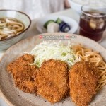 こだま食堂 - ヒレカツ定食600円