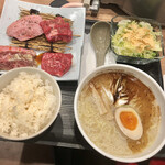 焼肉 稔 - 焼肉ラーメンセット