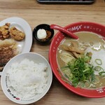 天下一品 - こってりMAX並羽根つき餃子定食セット