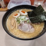 麺屋 開高 - 白味噌ラーメン＋味玉（サービス）@850円