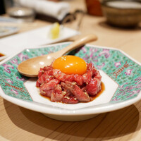 個室焼肉 富士門 恵比寿 - ●和牛ユッケ