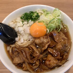 ラーメン酒場 天狗 - 酒場の肉そば