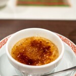 中国旬菜 茶馬燕 - 2023.6 本日のデザート（紅茶のクレームブリュレ）