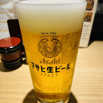 TOWA 麦酒と日本酒と蕎麦 - マルエフ 795円