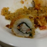ビストロ　アギャット - 天使の海老を巻いたハモの断面