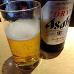 Tsukuda Takisaburou - 両国はアサヒビールのお膝元。スーパードライに納得。