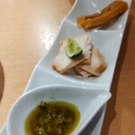 Raxamenhayashida - 日本一の冷やし釜玉麺〜牡蠣トリュフペースト添え〜 900円