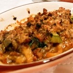 ラ・サンテ - 胃袋、アキレス腱、レバーのグラタン、、すべて羊