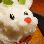 よろにく - 薩摩白くま（特別メニュー）。※通常はこの形ではありません。（2013/8）