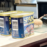 柳麺 呉田 - SPAMのおむすび