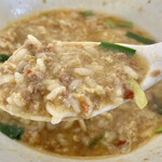 味世 - 台湾ラーメン食後の〆おじや