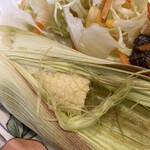 Kittochento - ヤングコーンの食べてる途中