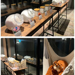 TWIN-LINE HOTEL - 廊下には、バスソルトも用意してあって
好みの香りを選んで、紙コップでお部屋に持ち帰れます。