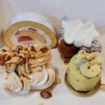 アテスウェイ - 今回購入したケーキ4種類