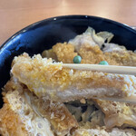 かにかにKAN魚粋 - カツ丼　カツアップ