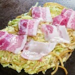 お好み焼千 - 令和5年6月
豚モダン焼き 800円