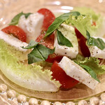 波へい - ママ泣かせトマトのカプレーゼ