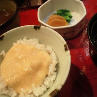 うかい鳥山 - 《庵焼》麦とろご飯