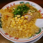 Ramen Kairikiya - 令和5年6月
                        醤油ラーメン並背脂多め 770円
                        コーントッピング 110円