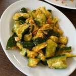 中国料理 九龍居 - バリバリ胡瓜（四川風胡瓜たたき）