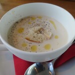 PIZZERIA BOSSO - 新玉ねぎの冷製ポタージュ