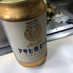Okonomiyaki Hirano - 缶ビール(^^)