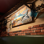 ベイカナーズ - かっこいい魚のオブジェ。