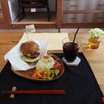 キッチンGoen - 料理写真:「Goenバーガー」ランチセット