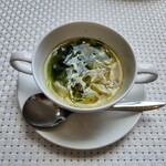 ザ ロイヤルパークホテル アイコニック - 野菜たっぷりスープ