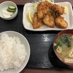 さくら食堂 - あんこうの唐揚げ定食